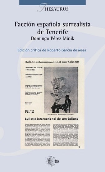 Facción española surrealista de Tenerife Domingo Pérez Minik